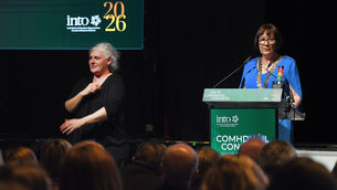 <p>In her opening address to 900 delegates at the first day of the Irish National Teachers’ Orgnisation (INTO) annual congress in Killarney, president Anne Horan said schools are increasingly dealing with the consequences of online harm. Picture: Moya Nolan</p> <p>In her opening address to 900 delegates at the first day of the Irish National Teachers’ Orgnisation (INTO) annual congress in Killarney, president Anne Horan said schools are increasingly dealing with the consequences of online harm. Picture: Moya Nolan</p>