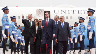US vice president JD Vance arrives in Islamabad (Jacquelyn Martin/AP) US vice president JD Vance arrives in Islamabad (Jacquelyn Martin/AP)