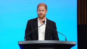 <p>Prince Harry spoke at Thursday’s InterEdge Summit on “leadership, psychosocial safety and human connection in the workplace”. Picture: Jonathan Brady/PA Wire.</p> <p>Prince Harry spoke at Thursday’s InterEdge Summit on “leadership, psychosocial safety and human connection in the workplace”. Picture: Jonathan Brady/PA Wire.</p>