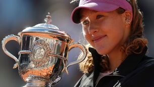 <p>Mirra Andreeva poses with the French Open trophy (Aurelien Morissard/AP)</p> <p>Mirra Andreeva poses with the French Open trophy (Aurelien Morissard/AP)</p>