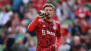 <p>Manchester United have confirmed the departures of Jadon Sancho and Tyrell Malacia. Pic: Liam McBurney/PA Wire.</p> <p>Manchester United have confirmed the departures of Jadon Sancho and Tyrell Malacia. Pic: Liam McBurney/PA Wire.</p>