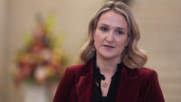 82973693 Helen McEntee visit to Belfast