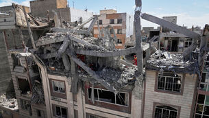 <p>Iranians can oppose the state and yet not want to see one’s country bombed into submission by a foreign invader. <span class="contextmenu emphasis CaptionCredit">Picture: AP/Vahid Salemi</span>
</p> <p>Iranians can oppose the state and yet not want to see one’s country bombed into submission by a foreign invader. <span class="contextmenu emphasis CaptionCredit">Picture: AP/Vahid Salemi</span>
</p>