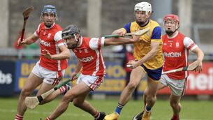 <p>Na Fianna's Tom Brennan in action against Cuala's Stephen Roche. Pic: ©INPHO/Ken Sutton</p> <p>Na Fianna's Tom Brennan in action against Cuala's Stephen Roche. Pic: ©INPHO/Ken Sutton</p>