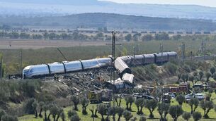 <p>Emergency services are seen at the site of a train collision between a high speed Renfe AVE train and Iryo train around 150kms south of Madrid between Urda and Los Yebenes in the province of Toledo, on October 28, 2026. Picture: JAVIER SORIANO / AFP via Getty Images</p> <p>Emergency services are seen at the site of a train collision between a high speed Renfe AVE train and Iryo train around 150kms south of Madrid between Urda and Los Yebenes in the province of Toledo, on October 28, 2026. Picture: JAVIER SORIANO / AFP via Getty Images</p>