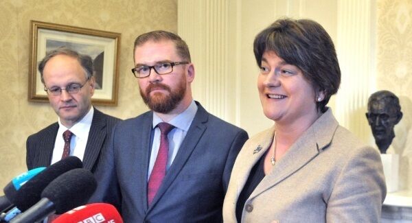 Northern Ireland First Minister Arlene Foster speaking at Stormont Castle yesterday on the Brexit vote in the European Union Referendum on membership of the EU. Northern Ireland First Minister Arlene Foster speaking at Stormont Castle yesterday on the Brexit vote in the European Union Referendum on membership of the EU.