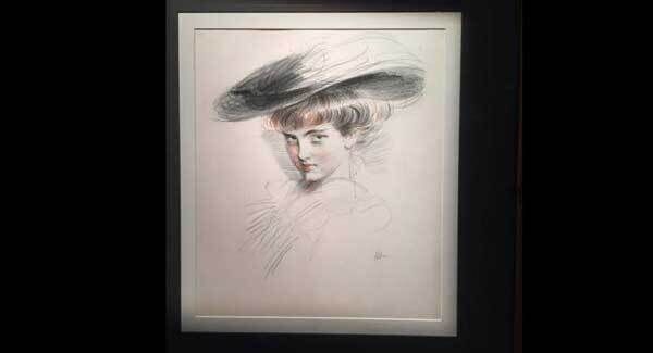 Trinity House had a price tag of £24,000 on Elegante au chapeau by Paul César Helleu. Trinity House had a price tag of £24,000 on Elegante au chapeau by Paul César Helleu.