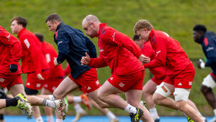<p>Munster Rugby Squad Training, UL, Limerick 6/1/2026</p> <p>Munster Rugby Squad Training, UL, Limerick 6/1/2026</p>
