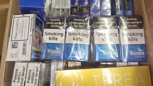 <p>The cigarettes seized will now be subject to further examination.</p> <p>The cigarettes seized will now be subject to further examination.</p>