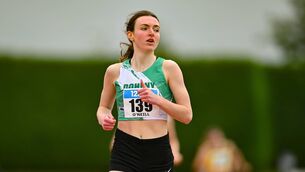 <p>NEW RECORD: Cork runner Maeve O'Neill.</p> <p>NEW RECORD: Cork runner Maeve O'Neill.</p>