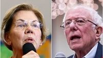 Do I see a feud brewing?' War of words between Sanders and Warren camps has Trump's attention