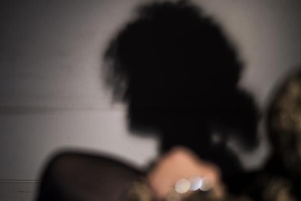 Katy Morgan-Davies, pictured in shadow when she first spoke out. Pictures: PA
