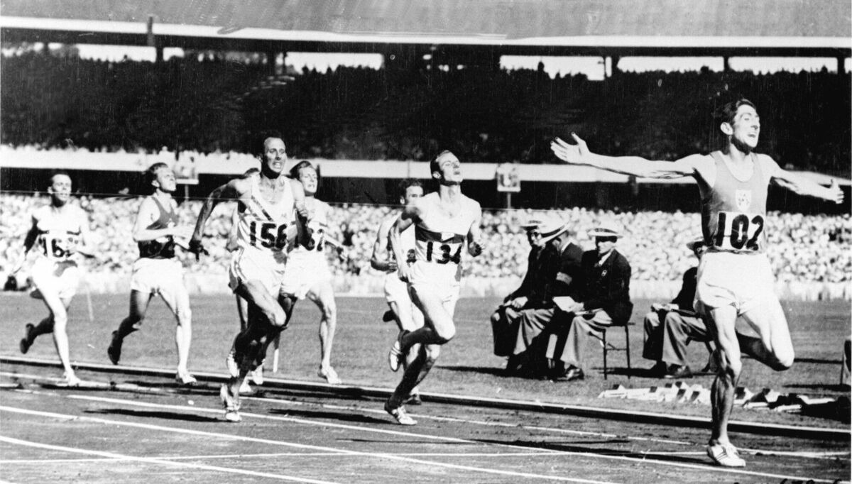 HIS FINEST MOMENT: Ronnie Delany wins Gold at the 1956 Olympics