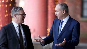 <p>Mr Martin and Mr Starmer are to take part in a series of engagements reflecting the theme of ‘Shared Prosperity, Shared Seas, Shared Ties’. File image.</p>
