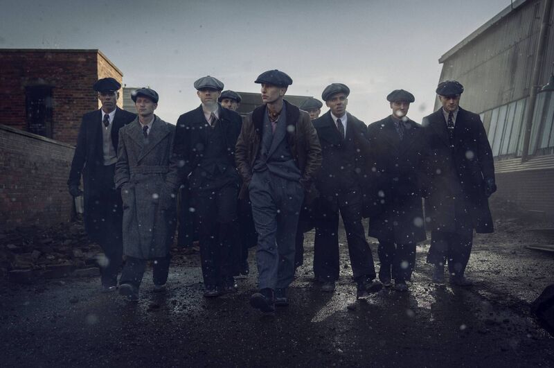 Barry Keoghan and Cillian Murphy in Peaky Blinders: The Immortal Man. Cr. Courtesy of Netflix/Robert Viglasky © 2025