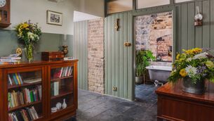 <p>The restored entrance hallway to Sean Hickey's Kilkenny home.</p> <p>The restored entrance hallway to Sean Hickey's Kilkenny home.</p>