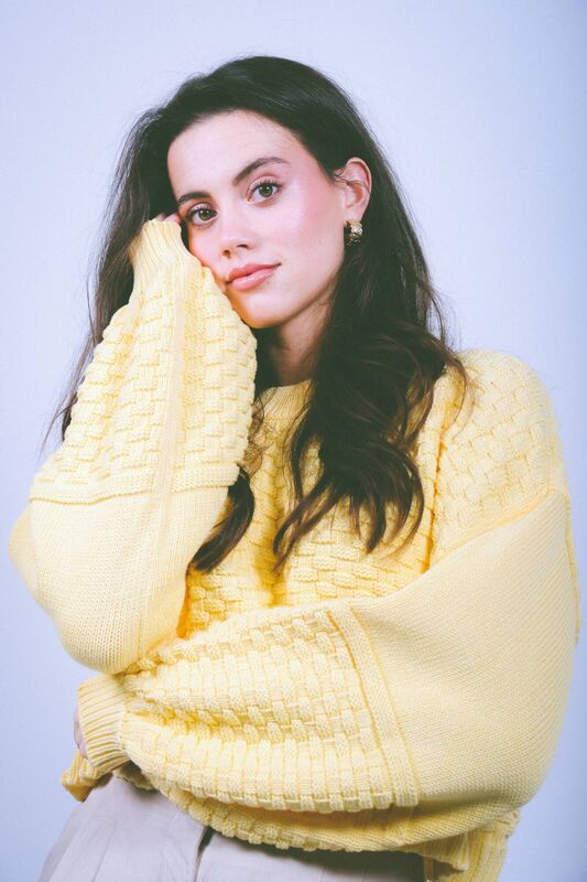 Gabrielle Malone knitwear. Gabrielle Malone knitwear.