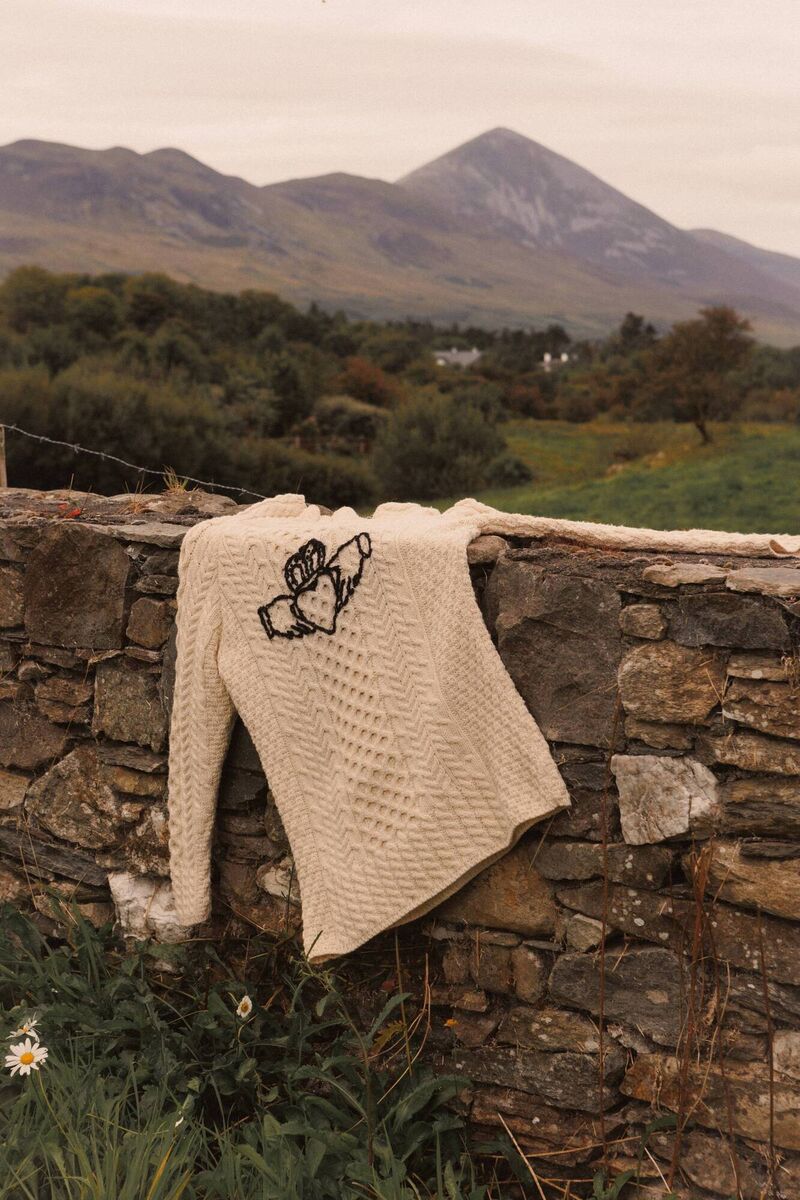 Sasha Donnellan Claddagh jumper. Picture: Kelan Molloy Sasha Donnellan Claddagh jumper. Picture: Kelan Molloy