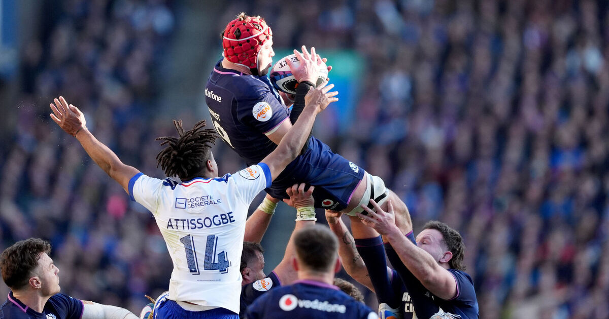 Scotland name new-look second row for crunch Six Nations clash against Ireland