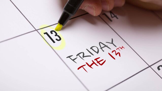 <p>Fear of Friday the 13th is relatively new. We’ve actually been iffy about Fridays for far longer than 13s. File picture</p>