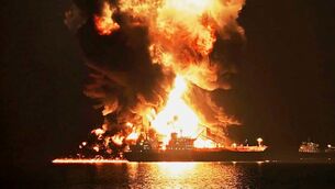 <p>Iran has vowed to maintain its grip on the Strait of Hormuz. Picture: AP Photo/PA.</p>