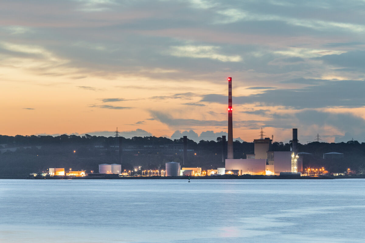 The Whitegate refinery in Cork Harbour remains the Republic’s only oil refinery. File picture; David Creedon