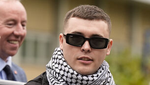 <p>Kneecap's Liam Óg Ó hAnnaidh</p>