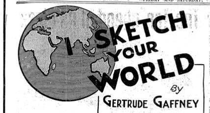 Gertrude Gaffney's regular feature logo.