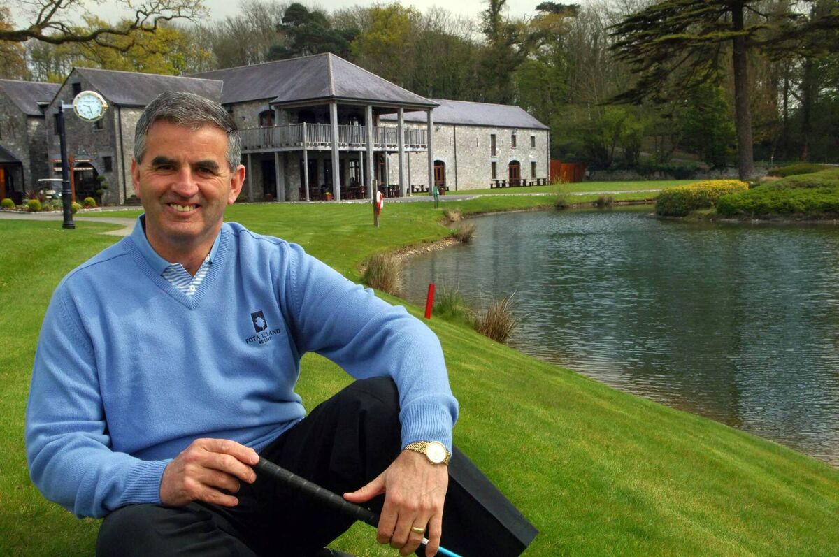 Fota opportunity? Earls Well's original developer at his Fota Island Resort in 2008 Fota opportunity? Earls Well's original developer at his Fota Island Resort in 2008