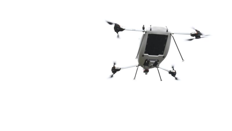 Manna drone delivery system is now trialling in Cork City, based at Marina Market, Centre Park Road.  Picture: Larry Cummins