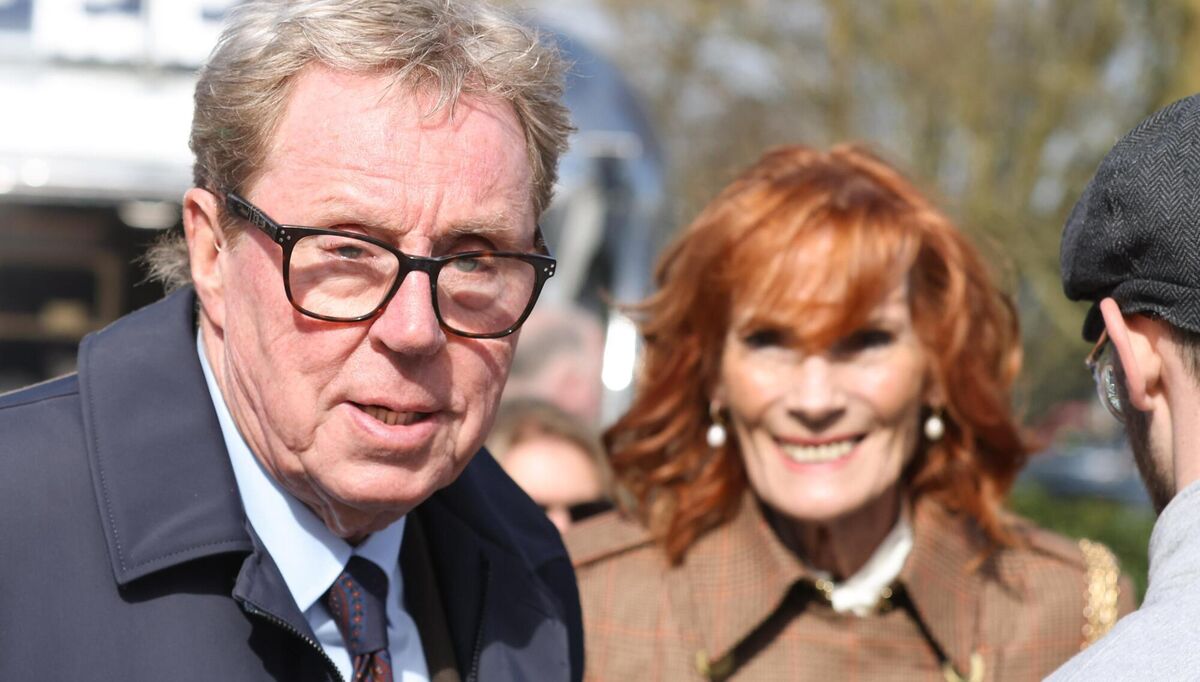 Harry Redknapp with his wife Sandra. Pic: INPHO/Tom Maher