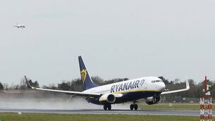 <p>Ryanair denied the aircraft had been seized but refused to comment on whether bailiffs had applied a seizure notice or whether the debt had since been paid. Fie picture</p>