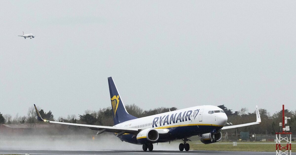 Bailiffs board Ryanair plane after airline refuses to pay delayed flight compensation