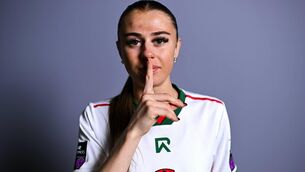 <p>Eva Mangan during a Cork City FC squad portraits session at Bishopstown Stadium in Cork. Photo by Ben McShane/Sportsfile </p>