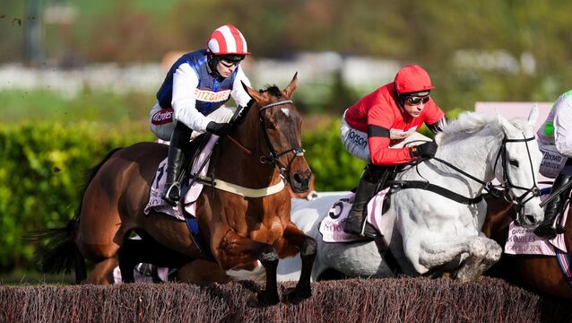 <p>The Jukebox Man ridden by Ben Jones during the Boodles Cheltenham Gold Cup Chase on day four. Pic: Mike Egerton/PA</p>