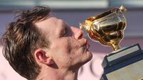 Paul Townend celebrates winning the Boodles Cheltenham Gold Cup  13/3/2026
