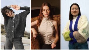 <p>Designers Pearl Reddington, Sasha Donnellan and Gabrielle Malone</p>