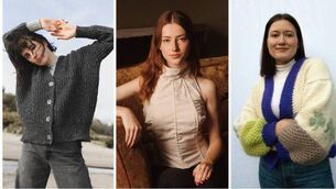 <p>Designers Pearl Reddington, Sasha Donnellan and Gabrielle Malone</p>