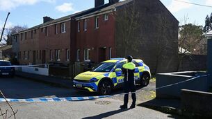 <p> A Garda cordon remains in place at a house at Innishmore Park, Ballincollig Co Cork on Saturday morning after the discovery of the body of a woman on Friday evening. The woman has been named locally as Kelly Cremin. Picture: Larry Cummins</p>