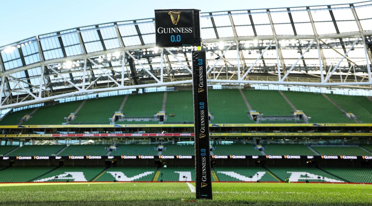 The Aviva Stadium ahead of the game. Pic: INPHO