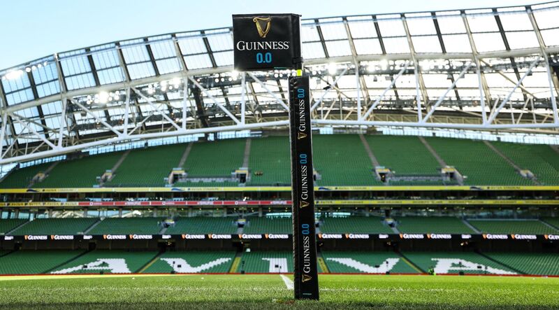 The Aviva Stadium ahead of the game. Pic: INPHO