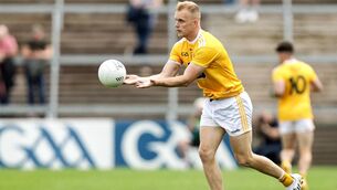<p>GREEN FLAG: Antrim's Marc Jordan was on target for the Saffrons against Waterford.</p> <p>GREEN FLAG: Antrim's Marc Jordan was on target for the Saffrons against Waterford.</p>