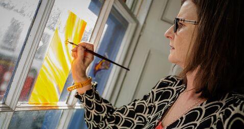 Sarah Horgan: Stained glass artist learned from the medieval masters