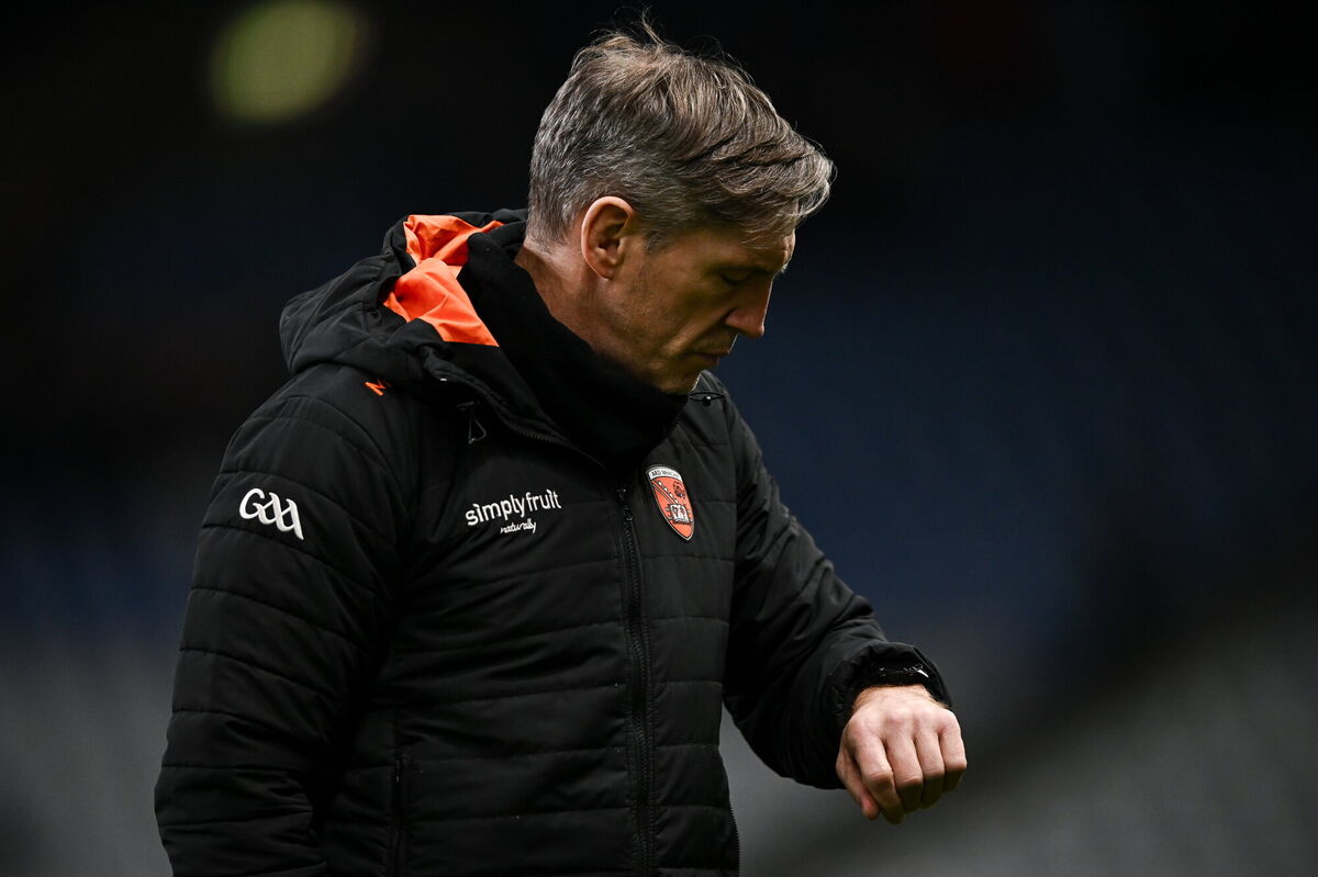 KEEPING COUNT: Armagh manager Kieran McGeeney before the Allianz Football League Division 1 match between Dublin and Armagh at Croke Park in Dublin. Photo by Ben McShane/Sportsfile