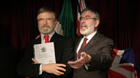Gerry Adams says waxwork of himself an ‘improvement’