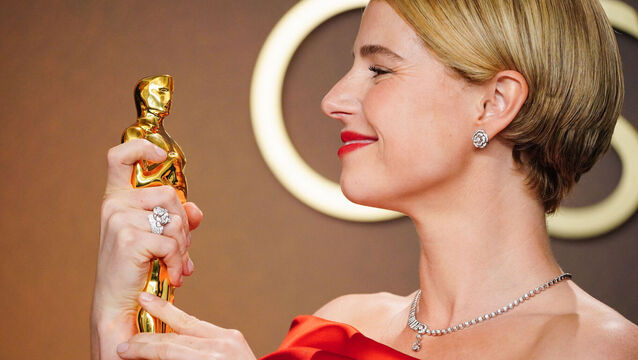 <p>Jessie Buckley, winner of the award for actress in a leading role for "Hamnet," poses in the press room at the Oscars on Sunday, March 15, 2026, at the Dolby Theatre in Los Angeles. Picture: Jordan Strauss/Invision/AP</p>