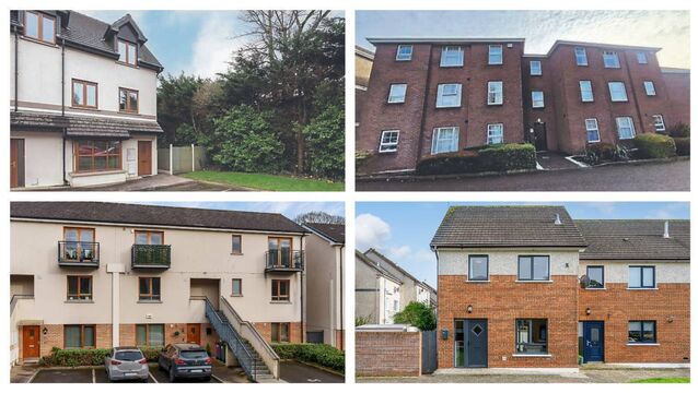 <p>Top left: 15 Castán Doire in Halfway; top right: 17 Wilton Manor; Lower left: 53 Blackrock Grove, Eden; lower right: 45 Willison Meadows, Blarney</p>