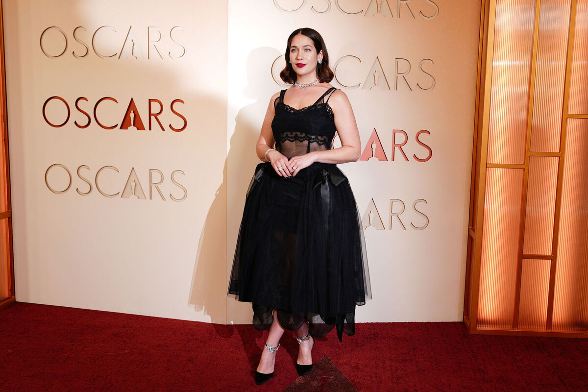 Lola Kirke arrives at the Oscars. Picture: Jordan Strauss/Invision/AP. Lola Kirke arrives at the Oscars. Picture: Jordan Strauss/Invision/AP.