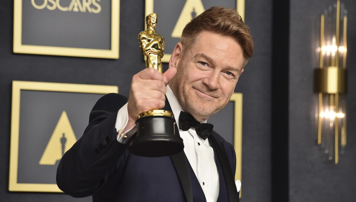 Kenneth Branagh, winner of the award for best original screenplay for Belfast. (Photo by Jordan Strauss/Invision/AP) Kenneth Branagh, winner of the award for best original screenplay for Belfast. (Photo by Jordan Strauss/Invision/AP)
