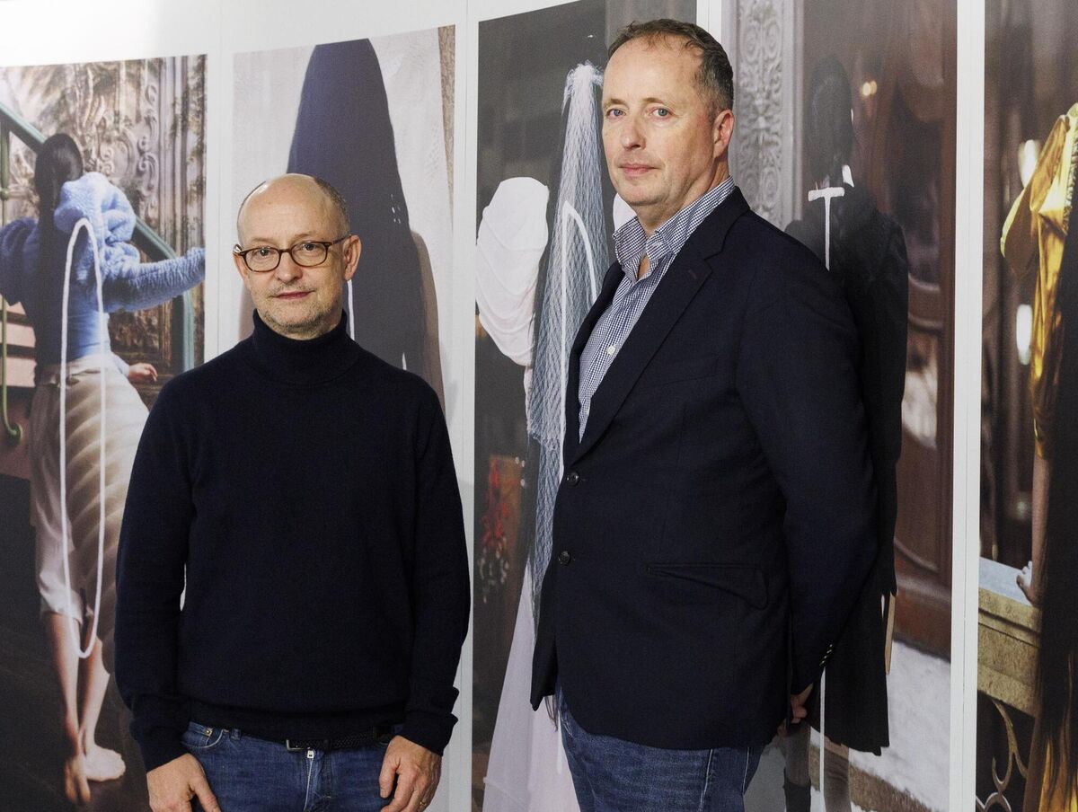 Ed Guiney and Andrew Lowe of Element Pictures. Picture: Andres Poveda Ed Guiney and Andrew Lowe of Element Pictures. Picture: Andres Poveda